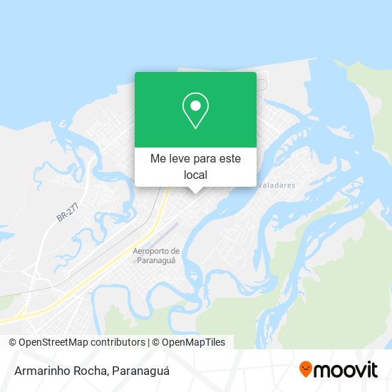Armarinho Rocha mapa