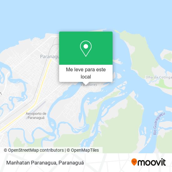 Manhatan Paranagua mapa