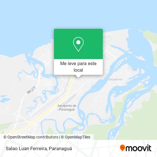 Salao Luan Ferreira mapa