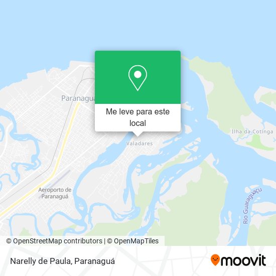 Narelly de Paula mapa