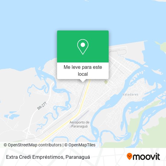 Extra Credi Empréstimos mapa