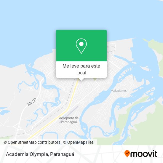 Academia Olympia mapa
