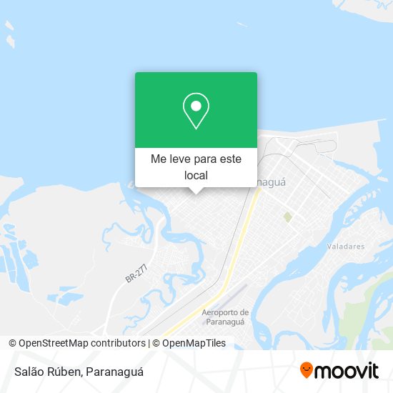 Salão Rúben mapa