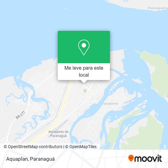 Aquaplan mapa