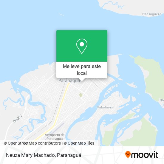 Neuza Mary Machado mapa