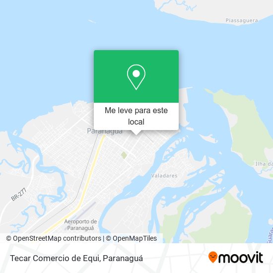 Tecar Comercio de Equi mapa