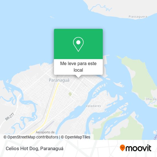 Celios Hot Dog mapa