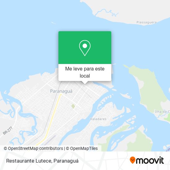 Restaurante Lutece mapa