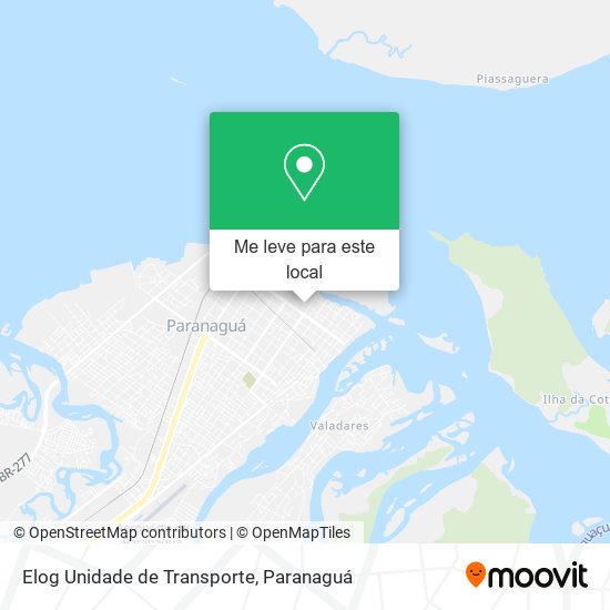 Elog Unidade de Transporte mapa