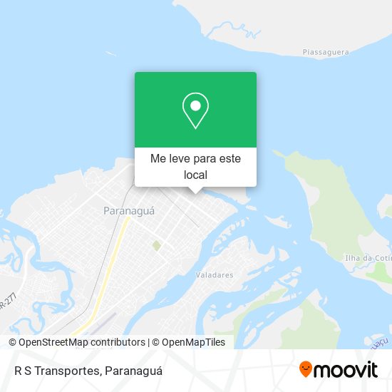 R S Transportes mapa