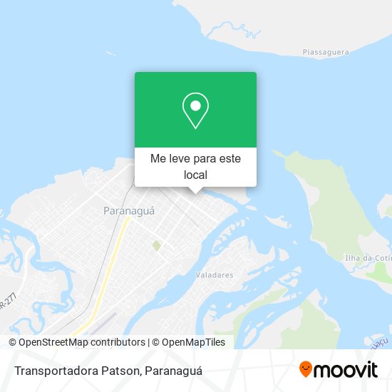 Transportadora Patson mapa