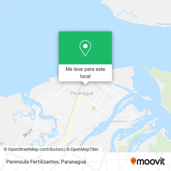 Peninsula Fertilizantes mapa