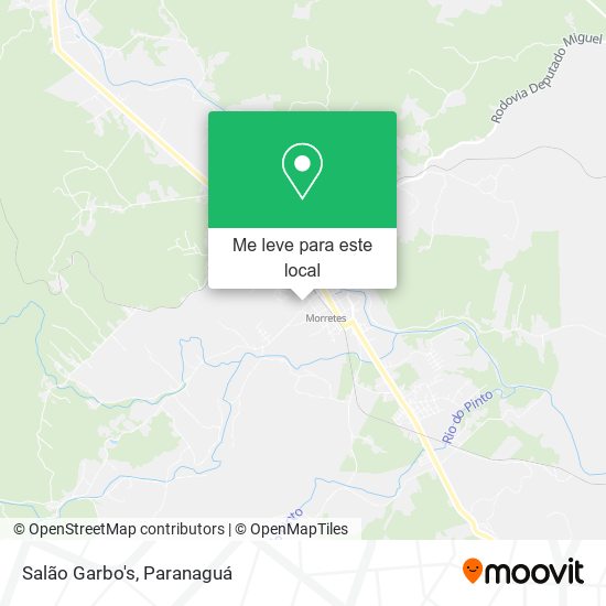 Salão Garbo's mapa