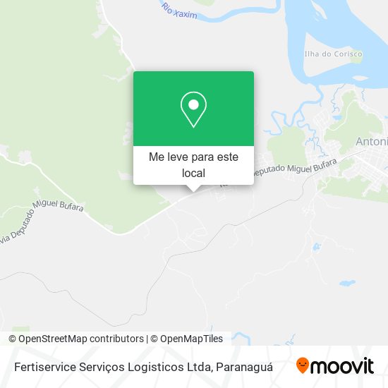 Fertiservice Serviços Logisticos Ltda mapa