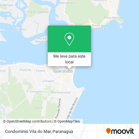 Condominio Vila do Mar mapa