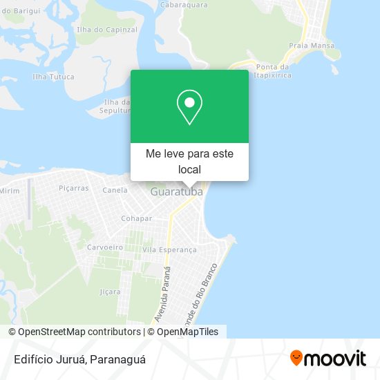 Edifício Juruá mapa
