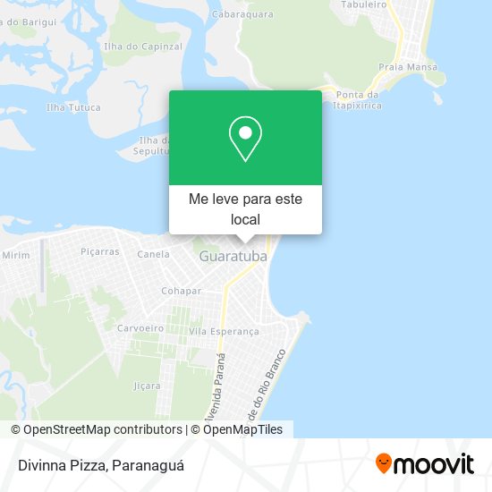 Divinna Pizza mapa