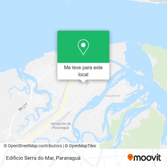 Edificio Serra do Mar mapa