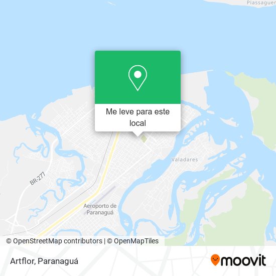 Artflor mapa