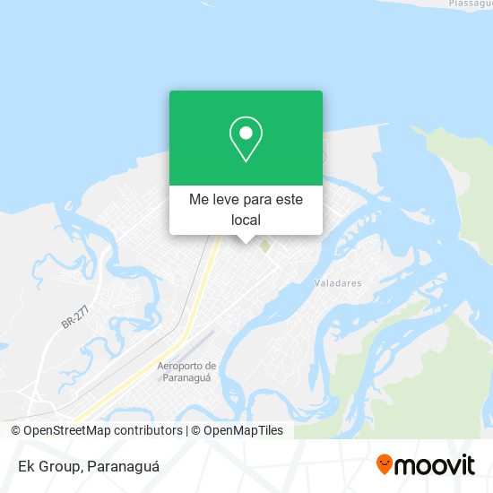 Ek Group mapa