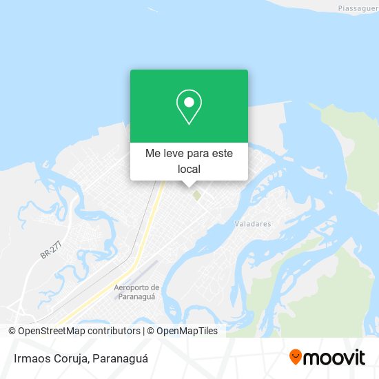 Irmaos Coruja mapa