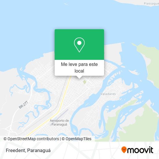 Freedent mapa