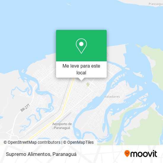 Supremo Alimentos mapa