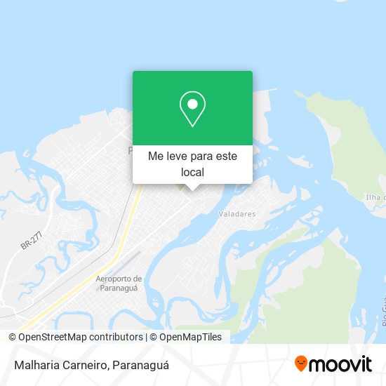 Malharia Carneiro mapa
