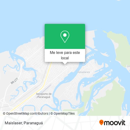 Maislaser mapa