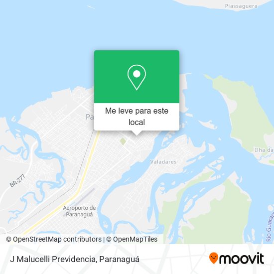 J Malucelli Previdencia mapa