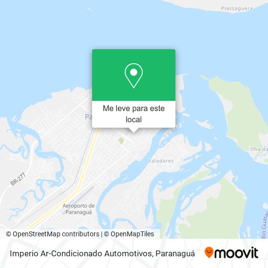 Imperio Ar-Condicionado Automotivos mapa