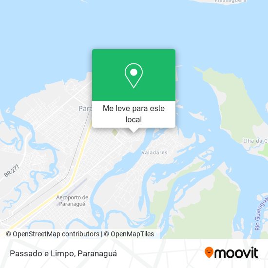 Passado e Limpo mapa