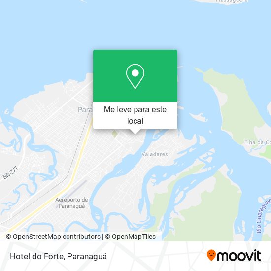 Hotel do Forte mapa