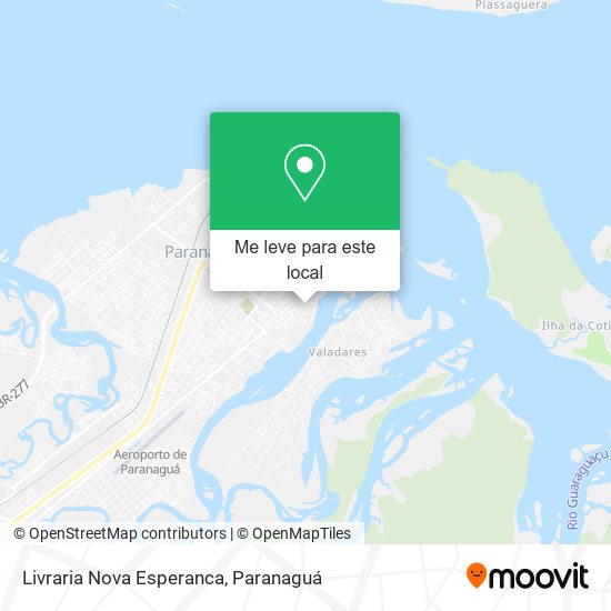 Livraria Nova Esperanca mapa