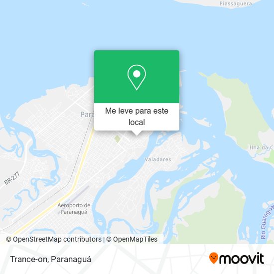 Trance-on mapa