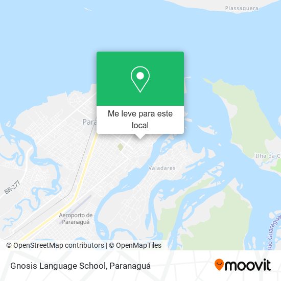 Gnosis Language School mapa
