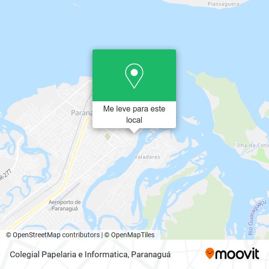 Colegial Papelaria e Informatica mapa