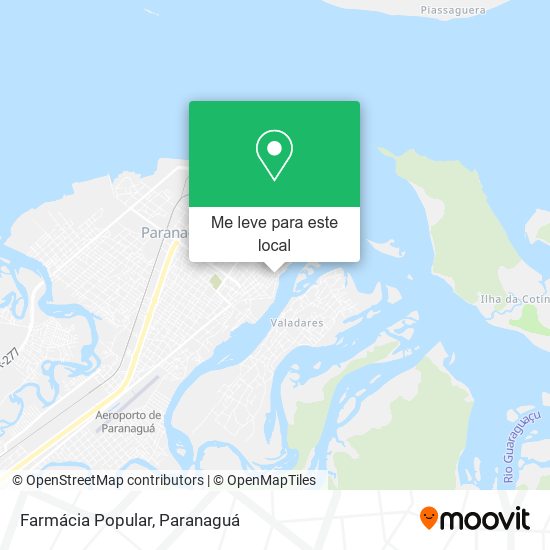 Farmácia Popular mapa