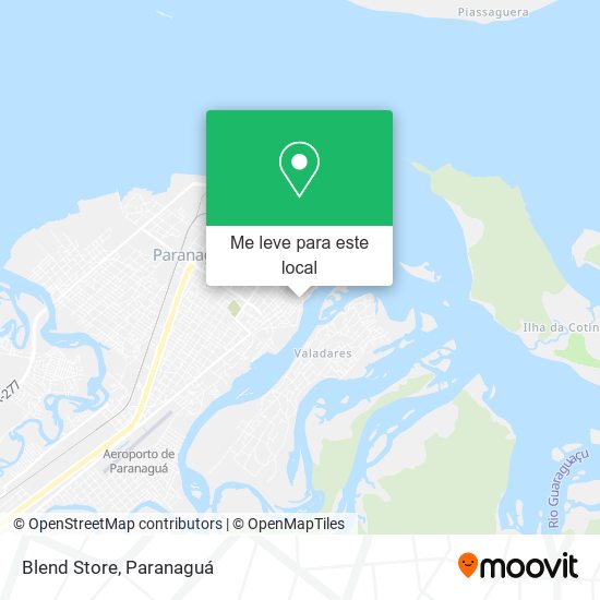 Blend Store mapa