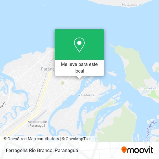 Ferragens Rio Branco mapa