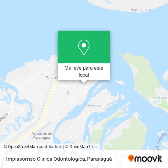 Implasorriso Clinica Odontologica mapa