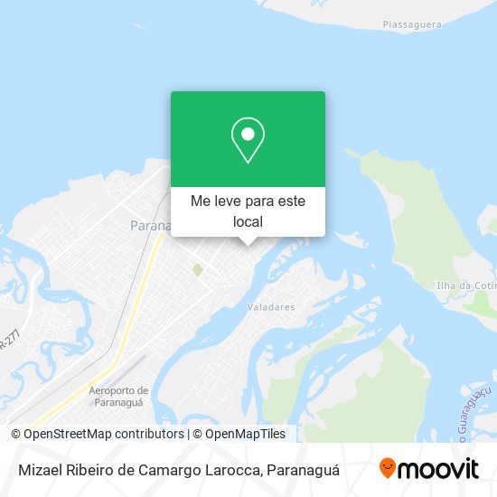 Mizael Ribeiro de Camargo Larocca mapa