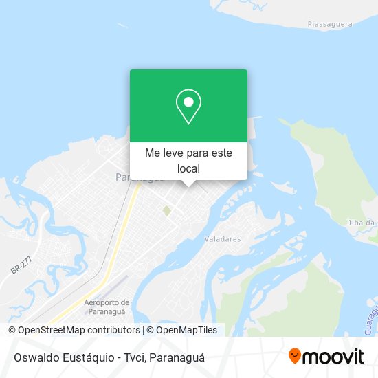 Oswaldo Eustáquio - Tvci mapa