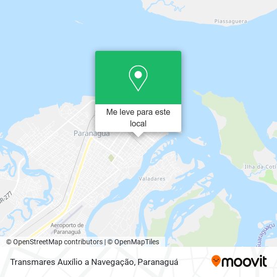 Transmares Auxílio a Navegação mapa