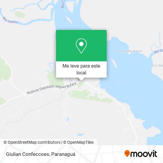 Giulian Confeccoes mapa
