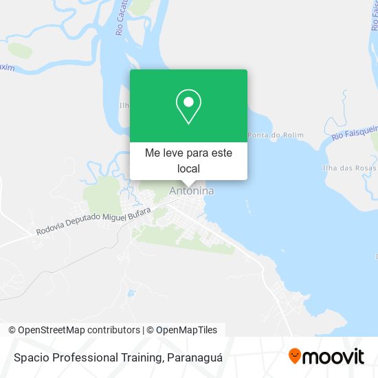 Spacio Professional Training mapa