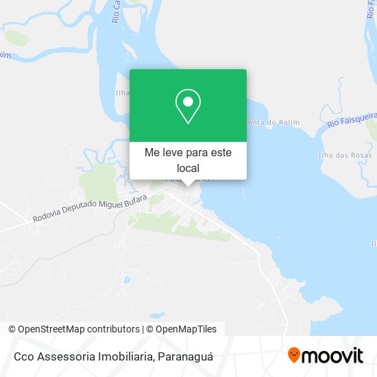 Cco Assessoria Imobiliaria mapa