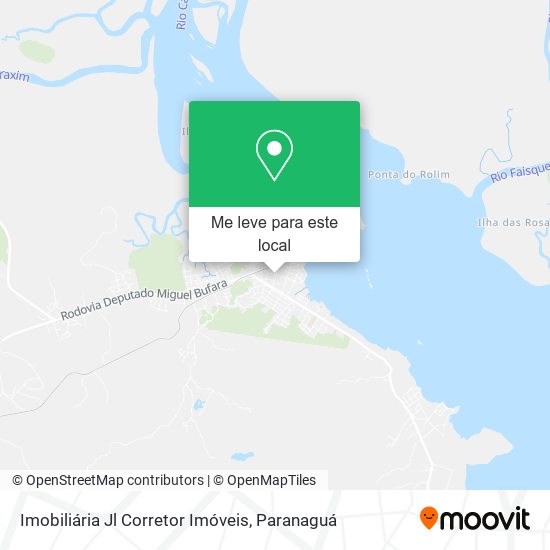 Imobiliária Jl Corretor Imóveis mapa