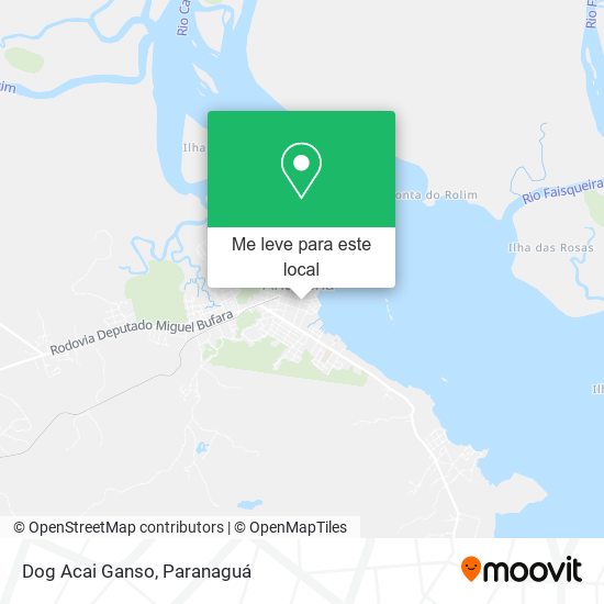 Dog Acai Ganso mapa