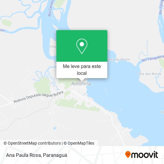 Ana Paula Rosa mapa